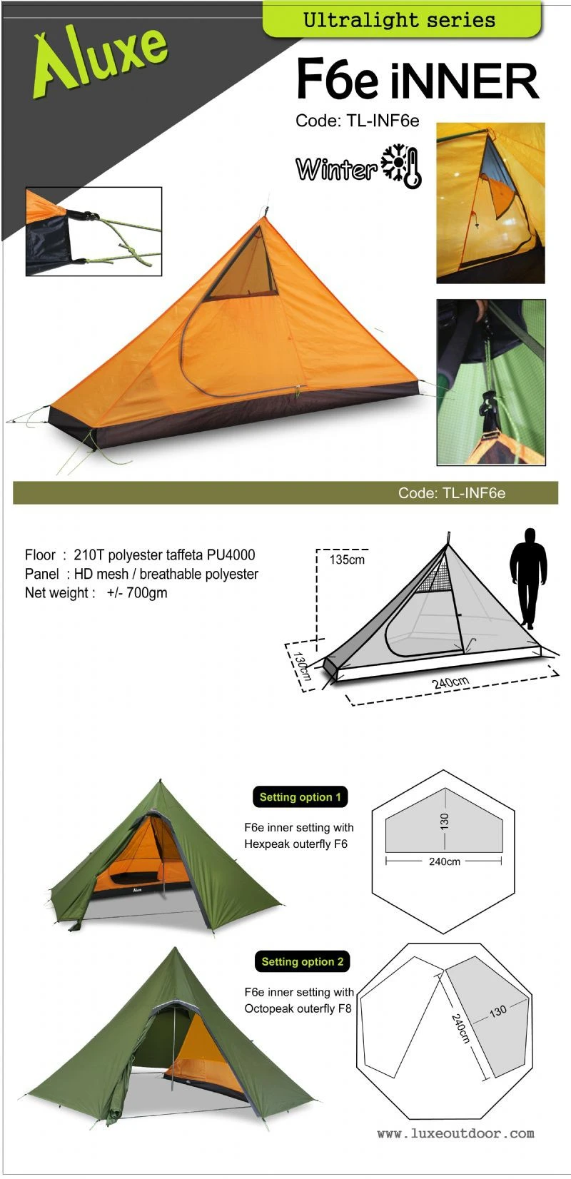 Luxe Outdoor F6e Inner – Image 3