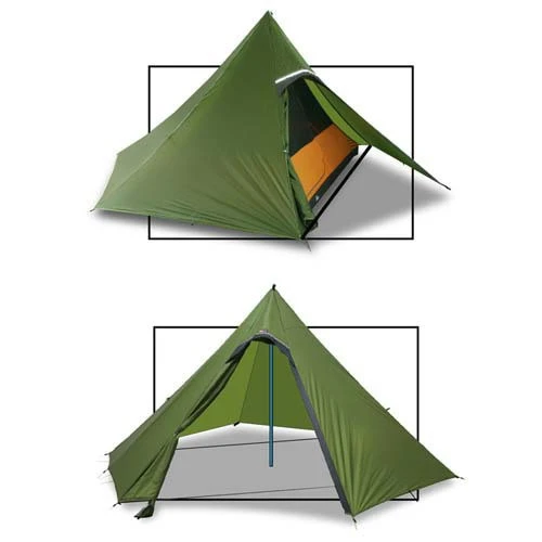 Luxe Outdoor Sil Hexpeak F6a (Marron) – Image 5