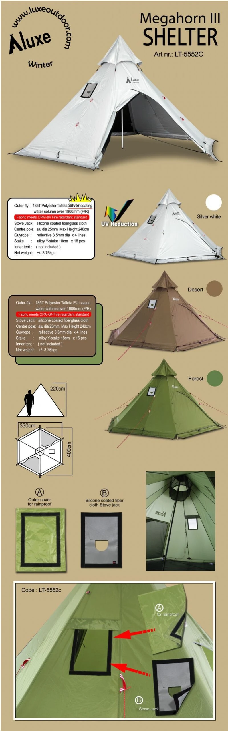 Luxe Outdoor Megahorn III – Image 5